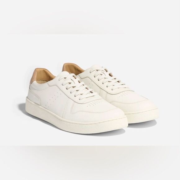 Nisolo Shoes - NIB NISOLO Women’s White Beto Go To Leather Court Sneakers Casual Shoes- Size 11